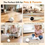 Smart Pet Camera with App, Auto Tracking & Alerts