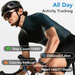 Ajblg Fitness Tracker Smart Bracelet with Heart Rate Monitor