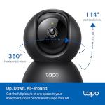Tapo 1080P Indoor Security Camera with Pan/Tilt