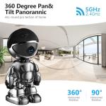 DYPCO 2K Indoor Security Camera with Night Vision