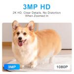 DYPCO 2K Indoor Security Camera with Night Vision