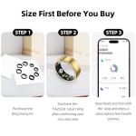 TIAZUUX Smart Ring: Health Tracker for Every Lifestyle