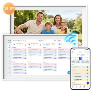 15.6" Smart Touch Screen Digital Calendar Display