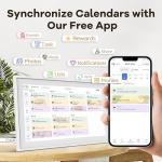 15.6" Smart Touch Screen Digital Calendar Display