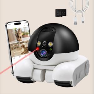 DreamBee 1080P Indoor Security Camera with Wheels