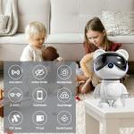 2K Wireless Smart Bear Robot Camera for Home