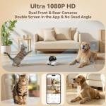 DreamBee 1080P Indoor Security Camera with Wheels