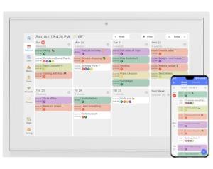 10.1 Inch Touch Screen Smart Wall Calendar