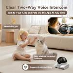 DreamBee 1080P Indoor Security Camera with Wheels