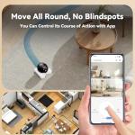 DreamBee 1080P Indoor Security Camera with Wheels