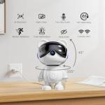 2K Wireless Smart Bear Robot Camera for Home