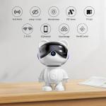 2K Wireless Smart Bear Robot Camera for Home