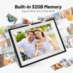 10.1 Inch Smart Digital Picture Frame with Touch Screen