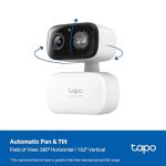 Tapo 2K Pan/Tilt Security Camera 2-Pack