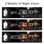 Seeborder Smart Light Bulb Security Camera 2K