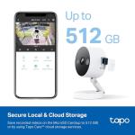 Tapo 2K+ Wired Security Camera with Night Vision