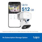 Tapo 2K Pan/Tilt Security Camera 2-Pack