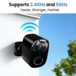 2026 Wireless 2K UHD Outdoor Security Cameras