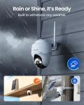 Wireless Solar-Powered Security Camera with Night Vision