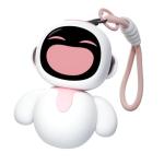 ENERGIZE LAB Eiliko Coral Pink - Your Tiny AI Charm Robot That Matches Every Daily Outfit, Fun Electronic Pendant Toys, for Couples and Best Friends.