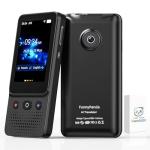 Language Translator Device, Voice Ai Translator Device T21 Wi-Fi Available, Two-Way 138 Languages 2025 Instant Translator Offline Recording Photo Translation Device for Business Travel Study