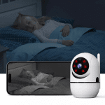 360° Smart Home Security Camera PTZ 2K 1620P AI Detection Night Vision Automatic Tracking Security Surveillance Baby Monitor