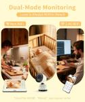 ALIOBC Smart Baby Monitor with AI Cry Detection