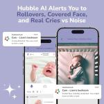 HUBBLE AI Baby Monitor Camera with Smart Alerts