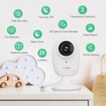 Simyke 1080P Smart Video Baby Monitor with App Control