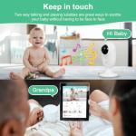 Simyke 1080P Smart Video Baby Monitor with App Control