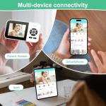 Simyke 1080P Smart Video Baby Monitor with App Control