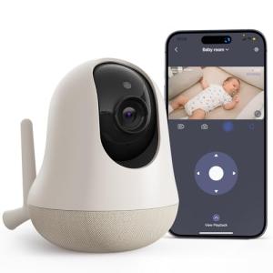 Nooie 2K Smart Baby Monitor with Camera