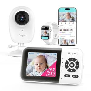 Simyke Smart Video Baby Monitor with AI Features