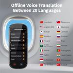 Language Translator Device No WiFi Needed, 2026 Upgraded AI Translator, 150+ Languages Instant Two Way Vioce Translator, Online/Offline/Recording/Photo/Text Translation for Business Learning Travel