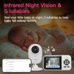 Simyke Smart Video Baby Monitor with AI Features