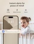 Nooie 2K Smart Baby Monitor with Camera