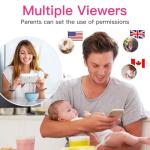 Simyke Smart Video Baby Monitor with AI Features