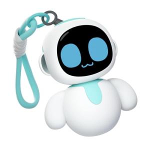 Eiliko Aquamarine: Fun AI Charm Robot Pendant