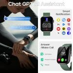 AURAFIT AI Smart Watch with ChatGPT & Fitness Tracker