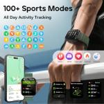 AURAFIT AI Smart Watch with ChatGPT & Fitness Tracker
