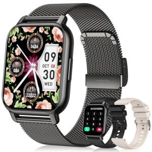 Women's Smart Fitness Watch with AI Voice Control