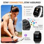 Women's Smart Fitness Watch with AI Voice Control