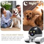 OROMVO 1080p Pet Camera with 2-Way Talk