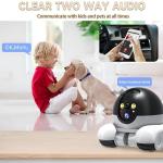 OROMVO 1080p Pet Camera with 2-Way Talk