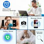 Smart Bracelet with Heart Rate and Activity Tracker