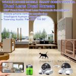 Smart Dual Lens Pet Robot Camera with Night Vision
