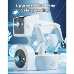 CICIGLOW 1080P AI Robot Dog Security Camera
