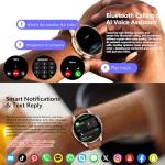 AI Smartwatch with GPS, Calls, Fitness Tracking