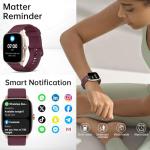 Bluetooth Smartwatch with Fitness Tracker & AI Voice