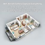 Smart Dual Lens Pet Robot Camera with Night Vision